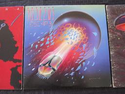 3 Vintage Vinyls - Boston, Journey Escape, Santana Zebop!