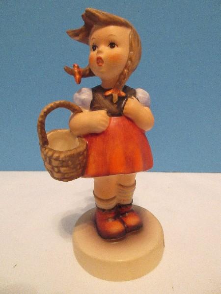 Collectible Hummel "Little Shopper" 5" Figurine Circa 1990-1999