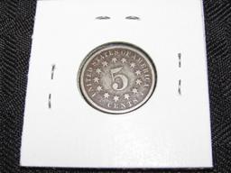 Rare 1870 Shield Nickel