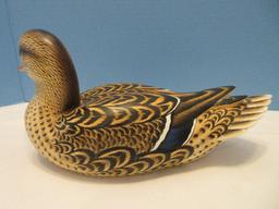 National Geographic Novica Collection "Elegant Mallard" Wooden Statuette Decoy