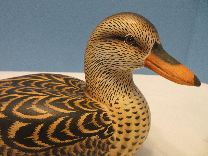 National Geographic Novica Collection "Elegant Mallard" Wooden Statuette Decoy