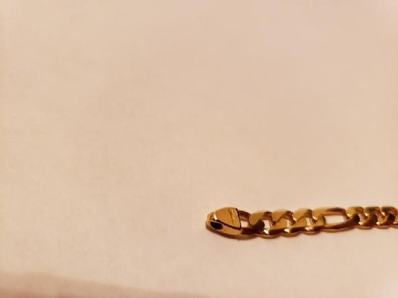 14k Italy Gold Figaro Bracelet