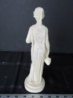 Sculptor A. Santini Classic Figure Grecian Nymph