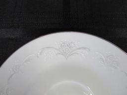 Noritake Japan Casablanca 6842 Ceramic Lot - Raised Hand Painted Floral Trim