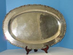 Incredible Find Sanborns Mexico Sterling Silver Large Oval Platter