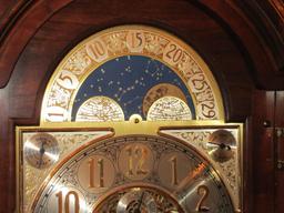 Grandiose Sleigh Mahogany Grand Father Clock