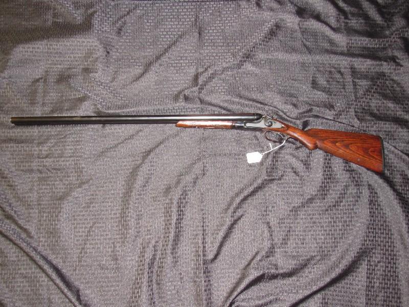 Central Arms Co. Genuine Armory Steel Choke Barrel Double Barrel Shotgun Dark Wood Stock