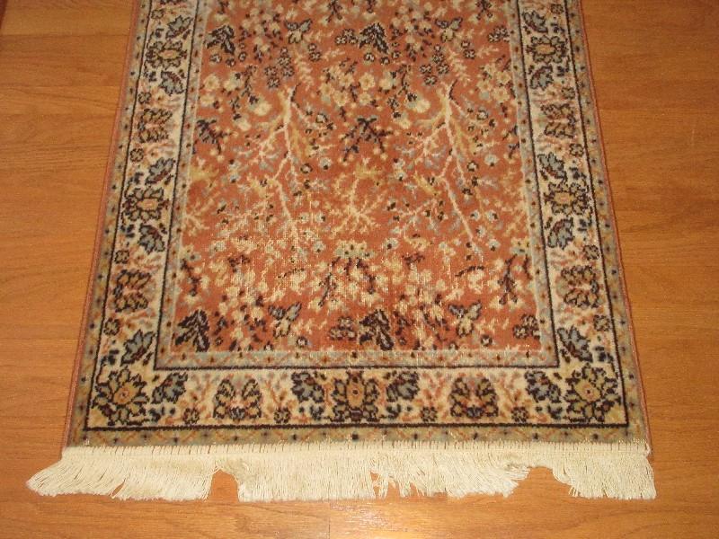 Traditional Timeless Pattern Scatter Rug w/ Fringe