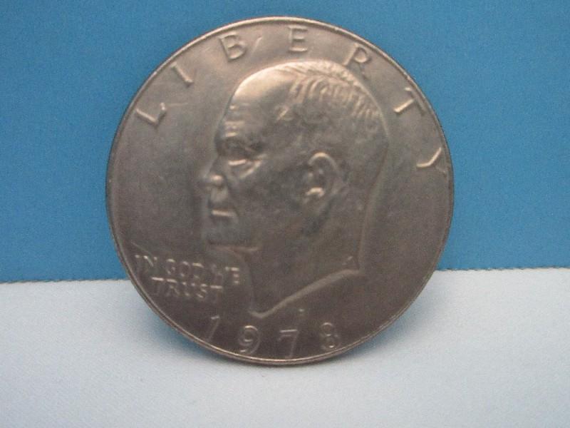 4 Eisenhower 1978 Dollar Coins