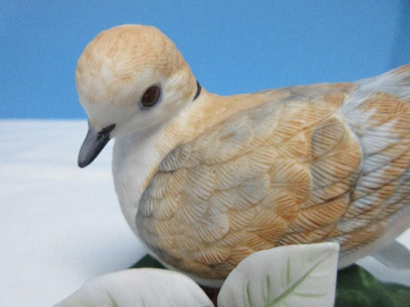 2 Lenox Garden Bird Collection Fine Porcelain Turtle Dove 3 1/4" Figurine