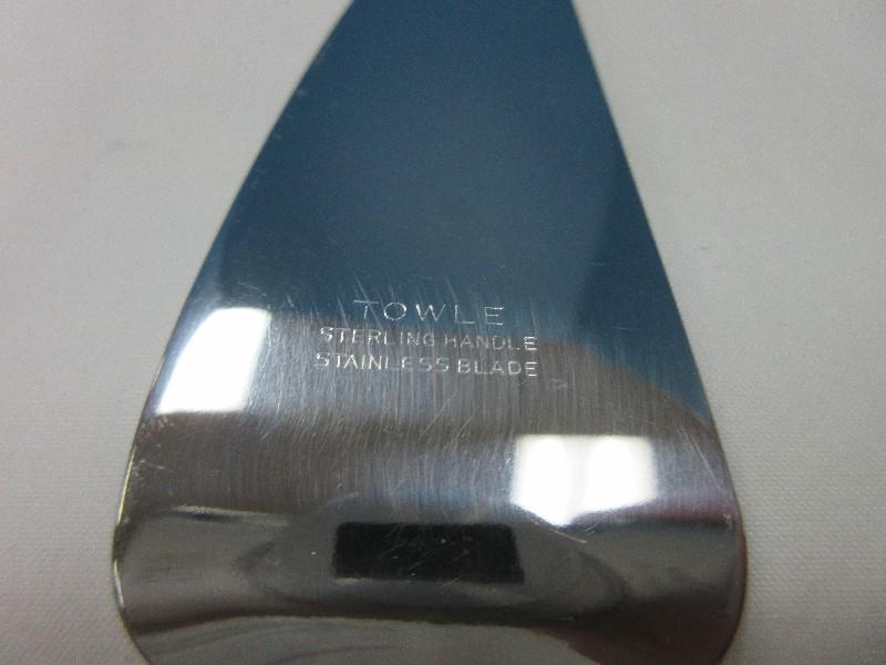 Towle Sterling Old Master Pattern Cheese Knife w/ Stainless Blade