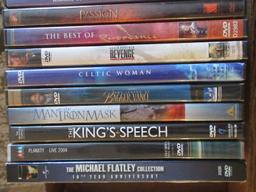 15 DVD's Fargo Special Edition, Fire Proof, 4 Movie Collection, Passion of Christ, River Dance