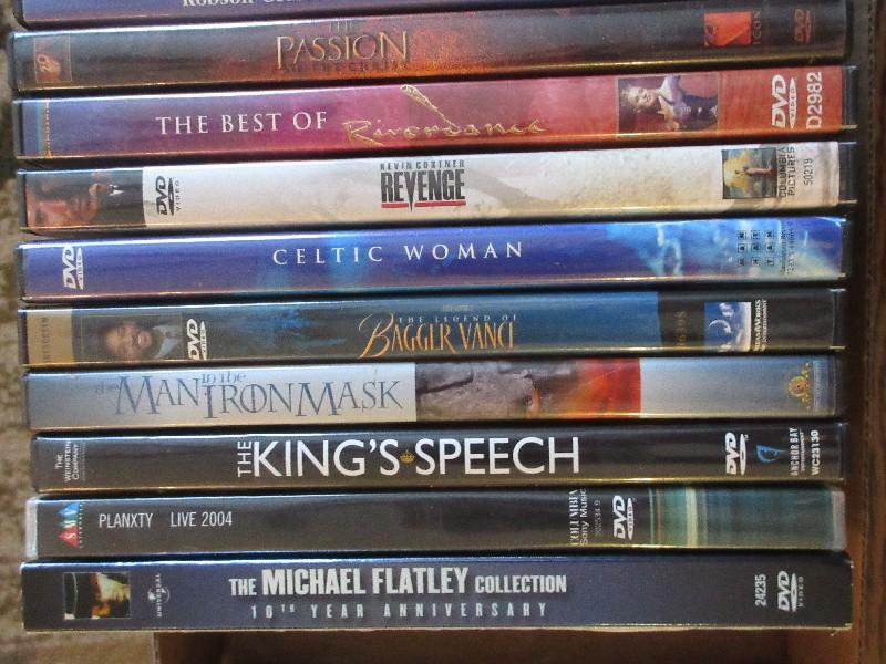 15 DVD's Fargo Special Edition, Fire Proof, 4 Movie Collection, Passion of Christ, River Dance