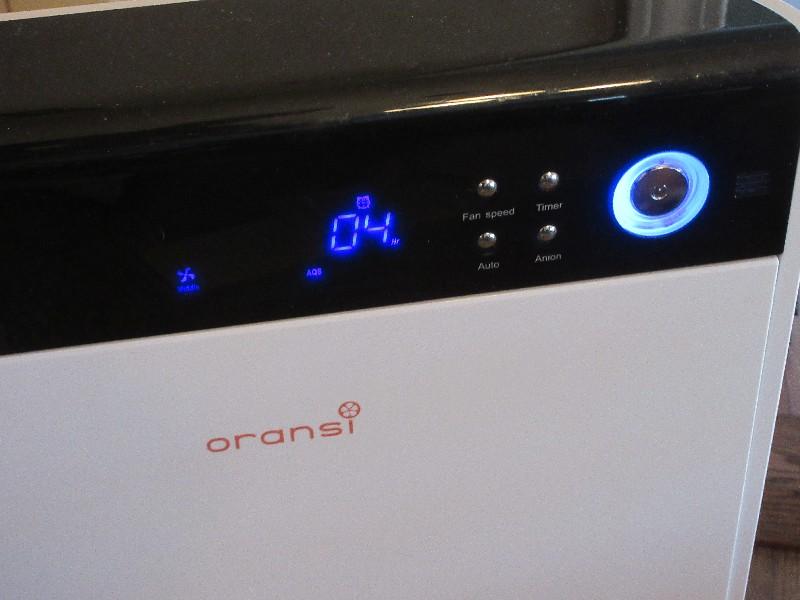 Oransi Air Purifier Model No.OVHM80 Cleans 600sq. Ft. 3 Times Per Hour