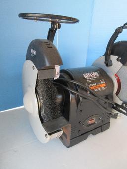 Ironton 8" Bench Grinder 3600 RPM w/ Guard & Magnifying Guard