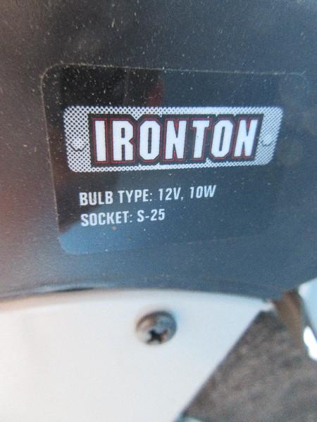 Ironton 8" Bench Grinder 3600 RPM w/ Guard & Magnifying Guard