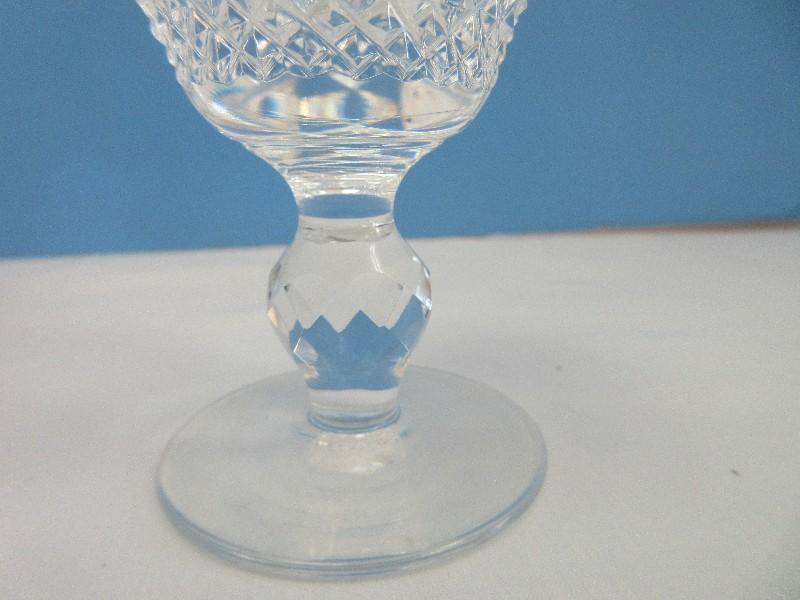 Set - 5 Waterford Cut Crystal Colleen Short Stem Pattern 4 1/4" Sherry 2oz Glasses