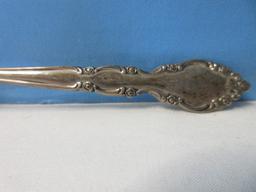 Heirloom Sterling Silver Pierced Bowl 6" Bon-Bon Spoon