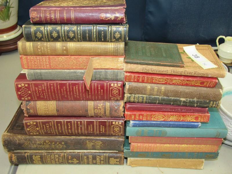 Vintage/Antique Books Lot - Jassy, Poems, Historic Deeds, French For Daily Use, Etc.