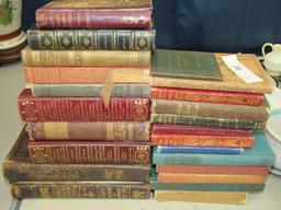 Vintage/Antique Books Lot - Jassy, Poems, Historic Deeds, French For Daily Use, Etc.