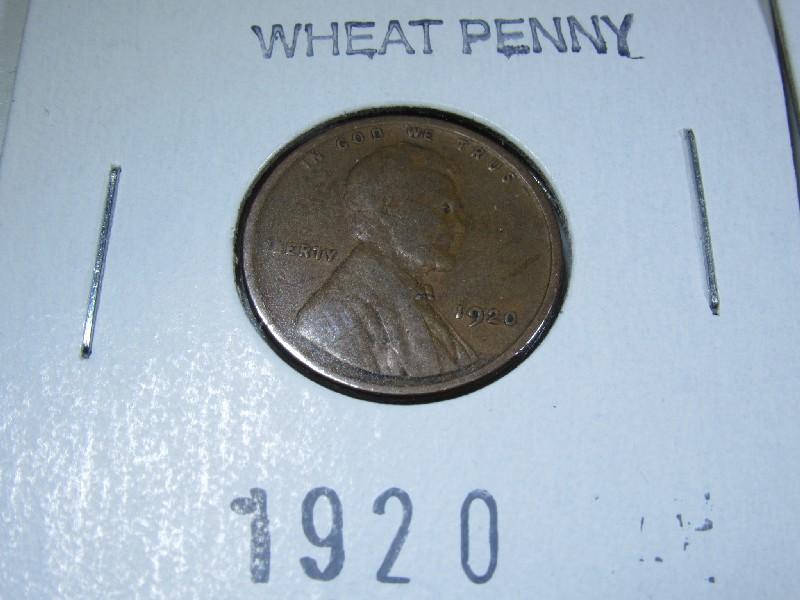 12 Old Wheat Pennies