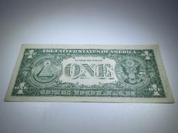 Old Silver $1 Certificate Series 1957-A Blue Seal