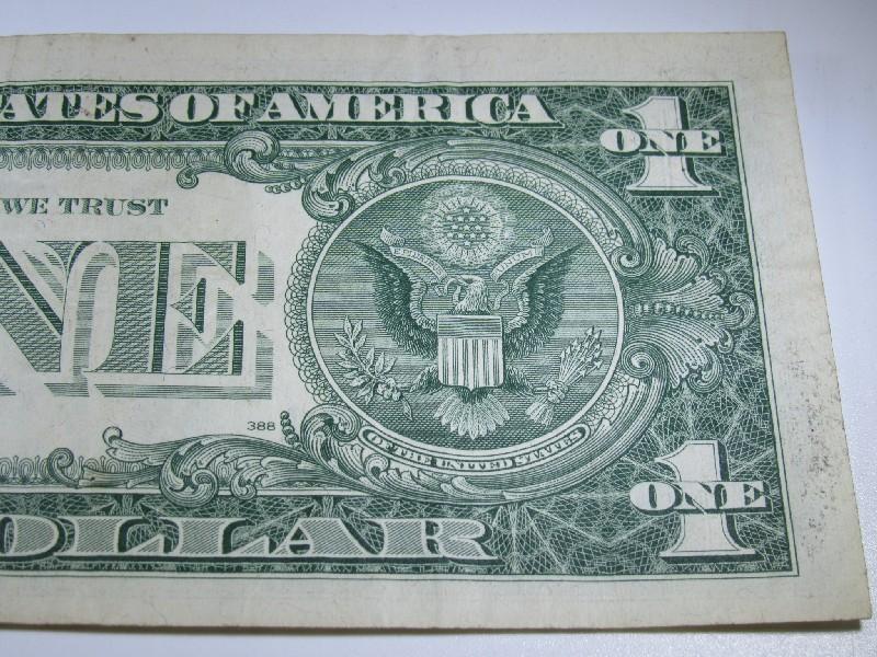 Old Silver $1 Certificate Series 1957-A Blue Seal