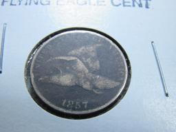 Flying Eagle Cent Rare 1857
