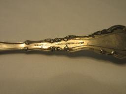 Antique Simeon L. & George H. Rogers Co. Nickel Silver No.1 Pattern Flat Handle Butter Knife