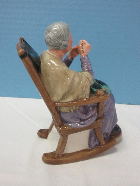 Royal Doulton & Co. Limited Golden Years Collection Titled "A Stitch in Time"