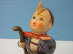 Goebel Hummel Porcelain Collectible "Little Hiker" 4 1/4" Figurine