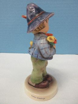 Goebel Hummel Porcelain Collectible "Easter Greeting" 5 1/4" Figurine