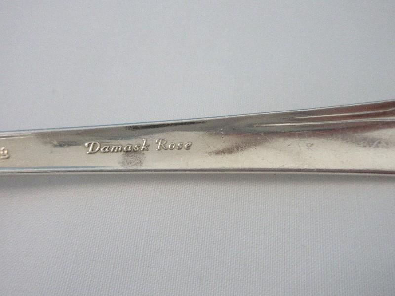 Awesome Find 26 Pieces Silverware Heirloom Sterling Damask Rose Pattern 1946