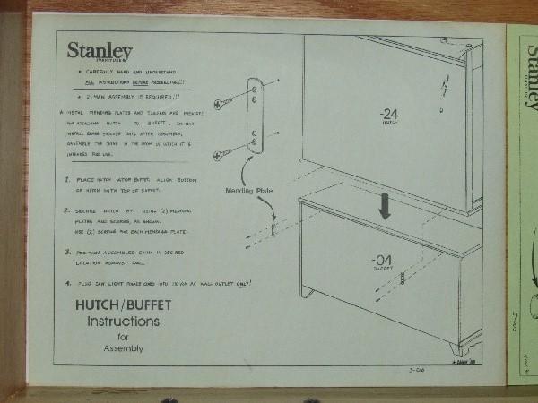 The American Heritage Collection Stanley Furniture Co. China Cabinet