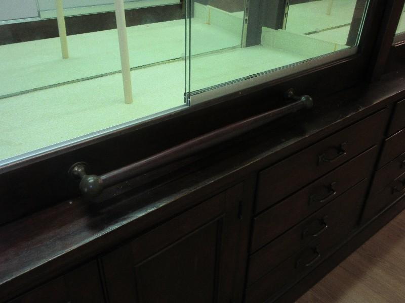 Rare Find Early Mercantile Store Vitrine Lighted Display Case Mirrored Back, Glass Shelves