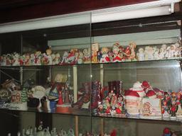 Plethora Christmas Collection Lefton China Figurines, Eva Rockwell Snowman Angel