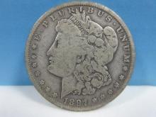 1897-O Early Morgan Silver Dollar New Orleans Mint Mark 90% Silver
