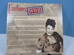 Quality Entertainers of WWII 4 Compact Discs CD Set Original Recordings Meticulously Restored