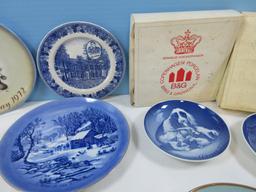 Lot Collector Plates 3 Bing & Grondahl Copenhagen Porcelain 1969,1972 & 1973 Mother's Day