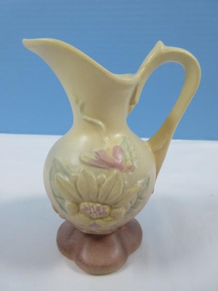 Hull Art Pottery Magnolia Ewer Pitcher #14-4 3/4" USA Circa 1946-47