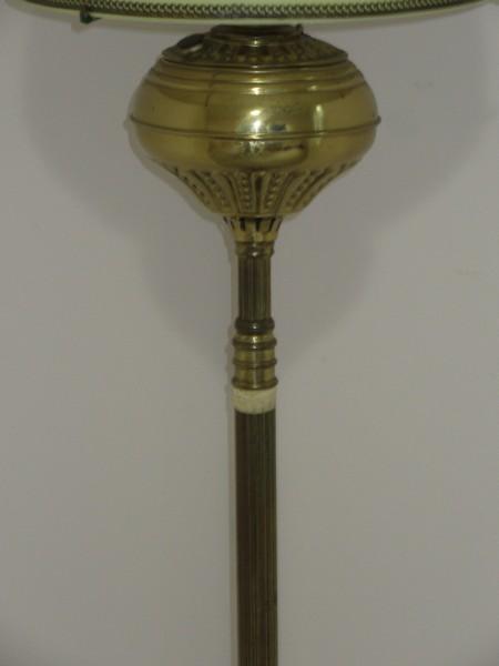 Magnificent Victorian Era Style Princeton Oil Lamp Adjustable Height Converted Floor Lamp