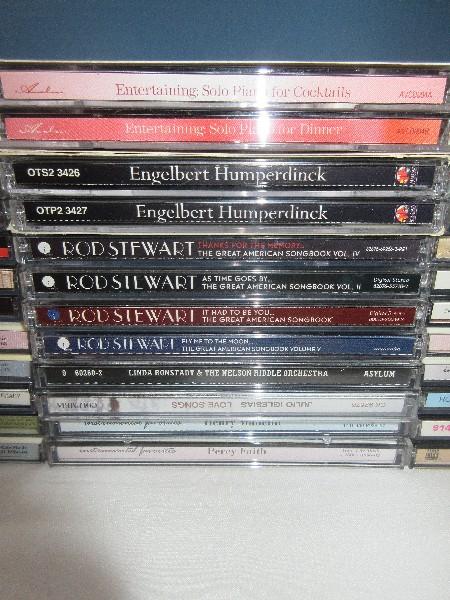 30+ CD's- Rod Stewart, Linda Ronstadt etc.