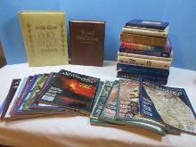 Religious Lot Vintage Family Holy Bible Deluxe Division Edition 1968, Study Books etc.