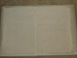 Large Linen Lot Keepsake Linens Embroidery Placemat Sets-NIB, Napkins, Needlework Small