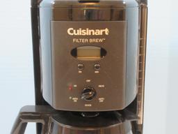 Cuisinart Filter Brew 12 Cup Coffee Maker Programmable Model DCC-110 Glass Pot