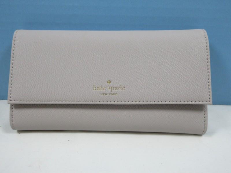 Kate Spade New York Beige Phone Wallet Trifold- Est $89.99-100