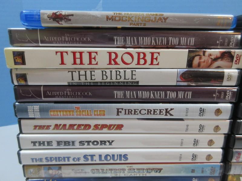 29 DVS's-Patton, The Robe, Commando, Ben-Hur, TCM Greatest! Etc.