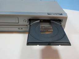 Magnavox DVD/VCR 19 Micron Head One Touch, Powers and Ejects- No Remote