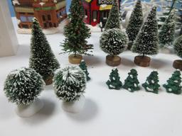 Lot Department 56 Original Snow Village American Architecture Series "Southern Colonial"