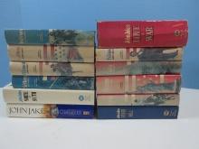 12 John Jakes Novels Kent Chronicles Volume Set 1-8, Charleston First Printing 2002, North &